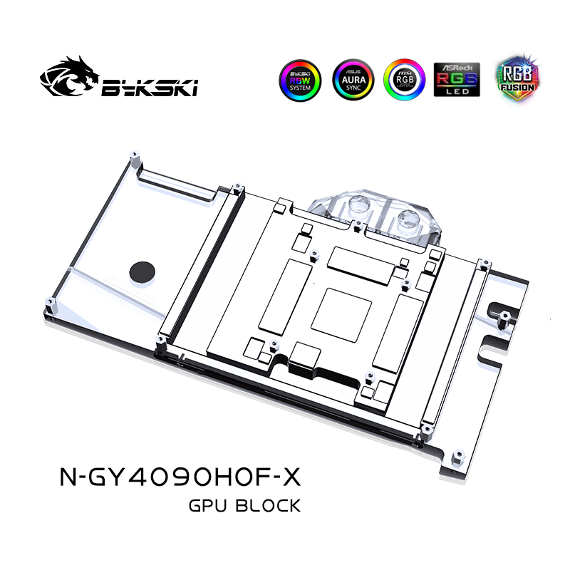 Bykski N-GY4090HOF-X GPU Block - Rtx 4090 Water Block Full Cover recension och pris