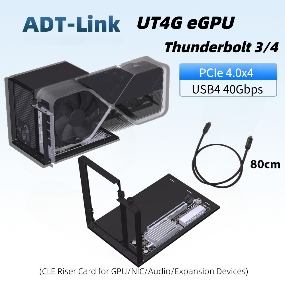 Upgarded New EGPU Thunderbolt  - Gpu External Dock Egpu Thunderbolt 4 recension och pris
