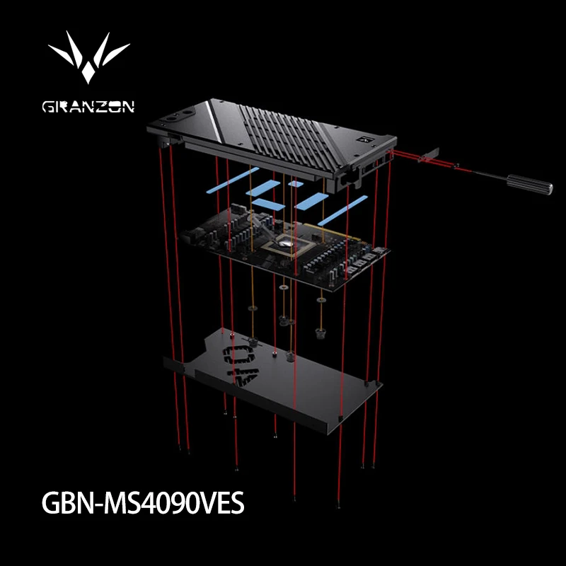 Granzon  GBN-MS4090VES，GPU Wat - Rtx 4090 Water Block Full Cover recension och pris