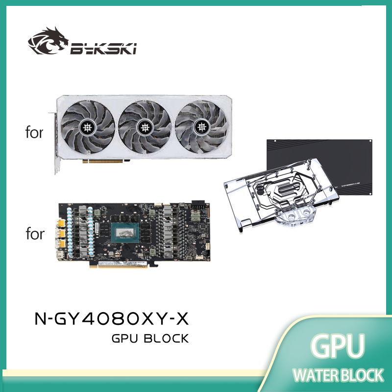 Bykski N-GY4080XY-X GPU Block  - Rtx 4080 Water Cooling Block recension och pris