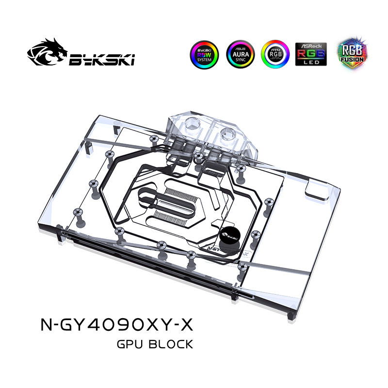 Bykski N-GY4090XY-X GPU Block  - Rtx 4090 Water Block Full Cover recension och pris